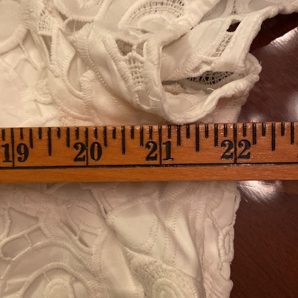 Lacy blouse by Talbots - Picture 6 of 12